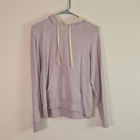 Arizona Jeans women's purple hoodie fleece lined hood size s - Picture 4 of 4